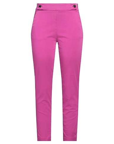 LIU •JO Casual pants Mauve 96% Cotton, 4% Elastane