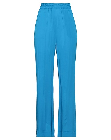 ICONA by KAOS Casual trouser Azure 100% Rayon