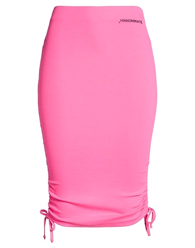 HINNOMINATE Midi skirt FUCSIA 97% Cotton, 3% Elastane