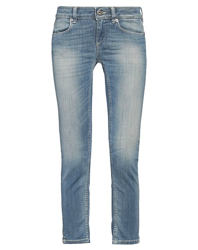 DONDUP Denim trousers Blue 77% Cotton, 14% Recycled cotton, 6% Recycled polyester, 3% Elastane