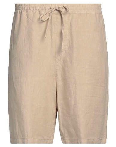 120% LINO Shorts & Bermuda BEIGE 100% Linen