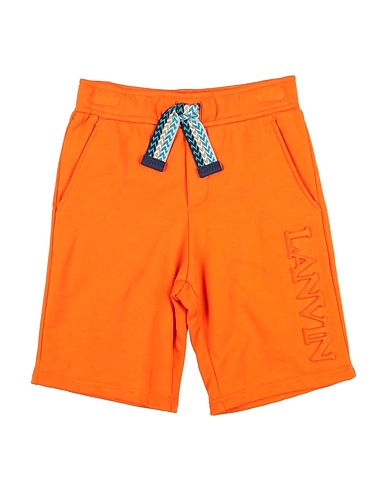 LANVIN Shorts & Bermuda Orange 100% Cotton