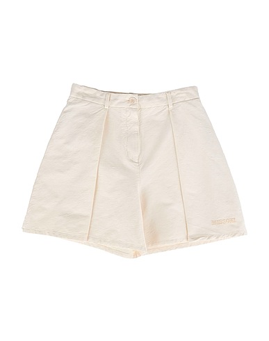 MISSONI KIDS Shorts & Bermuda Cream 63% Cotton, 34% Hemp, 3% Elastane