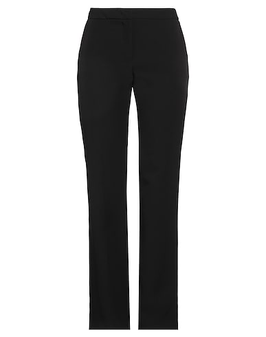 BLUGIRL Casual pants Black 89% Polyester, 11% Elastane
