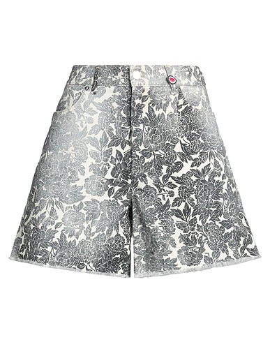 I LOVE MP Shorts jeans Nero 97% Cotone, 3% Elastan
