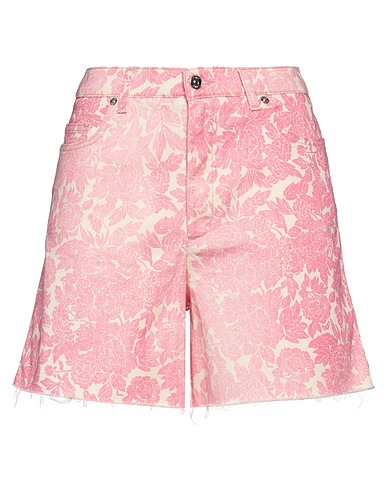 I LOVE MP Denim shorts Pink 97% Cotton, 3% Elastane