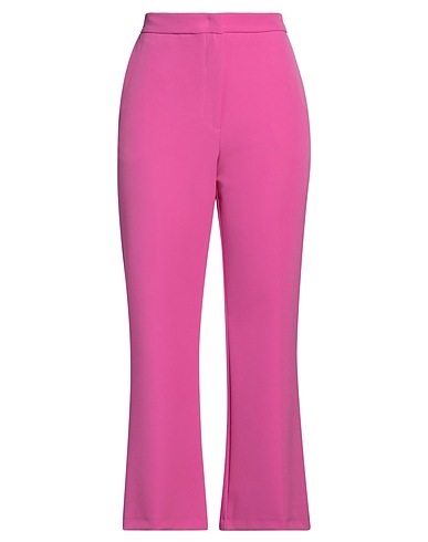KAOS JEANS Casual trouser Pink 88% Polyester, 12% Elastane