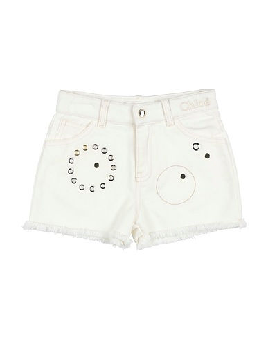 CHLOÉ Shorts Weiß 100% Baumwolle