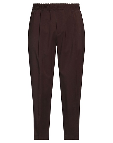 BRIGLIA 1949 Casual trouser Brown 54% Virgin Wool, 45% Polyester, 1% Elastane