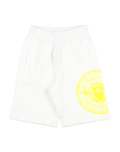 BALMAIN Shorts & Bermudas Weiß 100% Baumwolle, Elastan