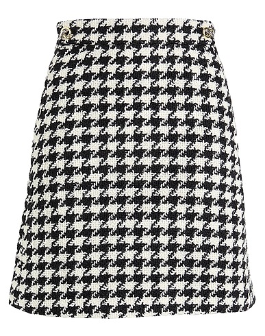 BOSS Minirock Schwarz 30% Acryl, 29% Schurwolle, 26% Recycelte Baumwolle, 11% Polyester, 4% Andere Fasern