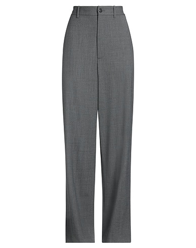 NILI LOTAN Casual pants Grey 53% Polyester, 43% Virgin Wool, 4% Elastane