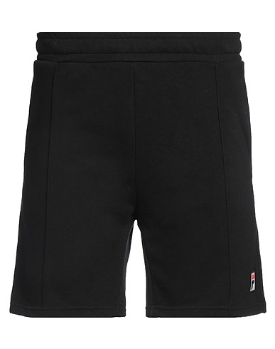 FILA Shorts & Bermuda Black 80% Cotton, 20% Polyester