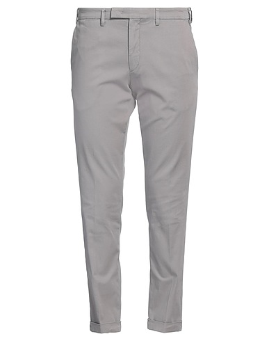 MICHAEL COAL Casual trouser Grey 98% Cotton, 2% Elastane