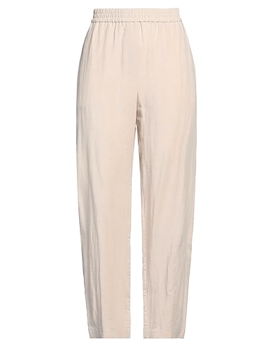8PM Hosen Beige 60% Viskose, 40% Leinen