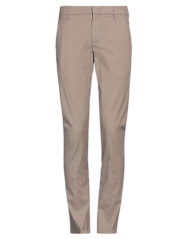 DONDUP Casual trouser Khaki 99% Cotton, 1% Elastane