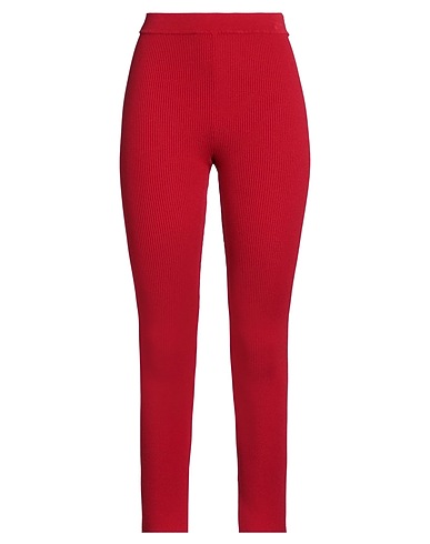 VICOLO Leggings Red 70% Viscose, 30% Polyester
