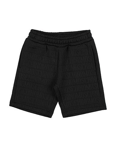 MOSCHINO KID Casual trouser Black 60% Polyester, 40% Cotton