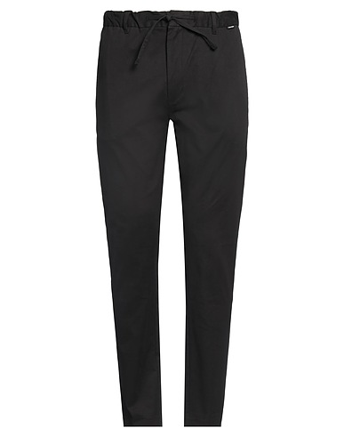 CALVIN KLEIN Casual trouser Black 98% Cotton, 2% Elastane