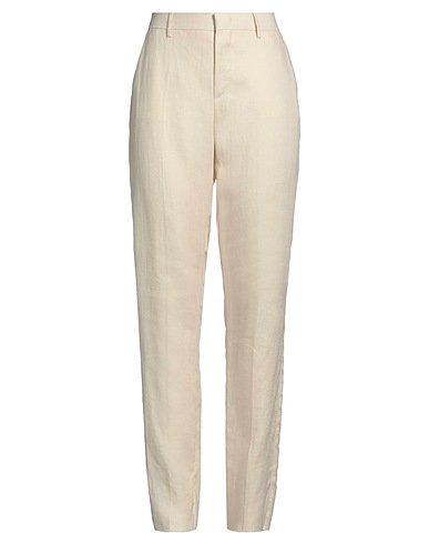 TAGLIATORE 02-05 Pantalone Avorio 100% Lino