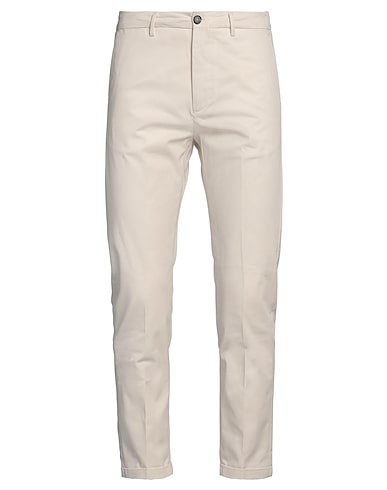 TRUE NYC® Casual pants Ivory 98% Cotton, 2% Elastane