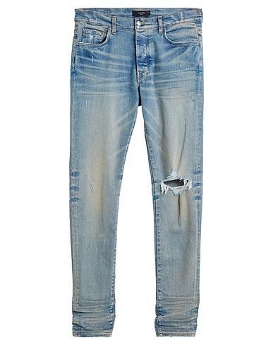 AMIRI Pantaloni jeans Blu 92% Cotone, 6% Elastomultiestere, 2% Elastan