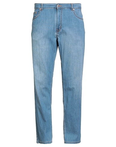 HARMONT & BLAINE Denim trousers Blue 98% Cotton, 2% Elastane