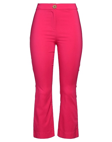 LE SARTE DEL SOLE Casual pants Fuchsia 70% Viscose, 27% Polyamide, 3% Elastane