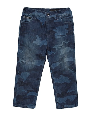 DOLCE&GABBANA Denim pants Blue 72% Cotton, 14% Viscose, 12% Polyester, 2% Elastane