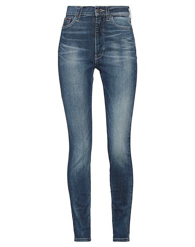 TOMMY JEANS Denim trousers Blue 98% Cotton, 2% Elastane