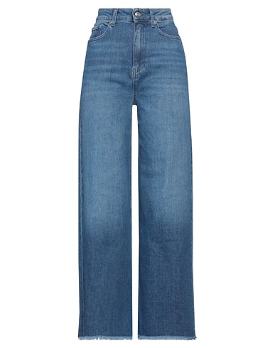 TOMMY HILFIGER Denim trousers Blue 99% Cotton, 1% Elastane