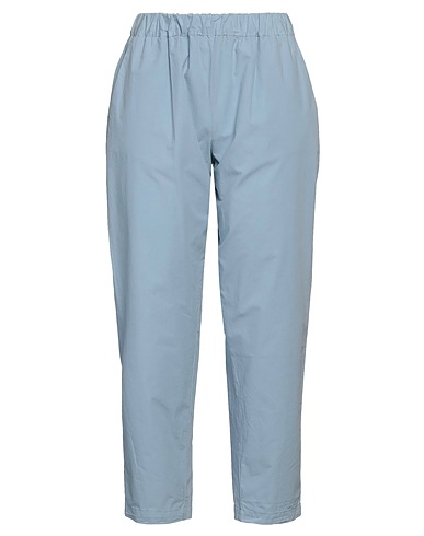 ERIKA CAVALLINI Casual trouser Sky blue 100% Cotton