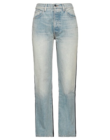 AMIRI Straight leg 100% Cotton, Cow leather