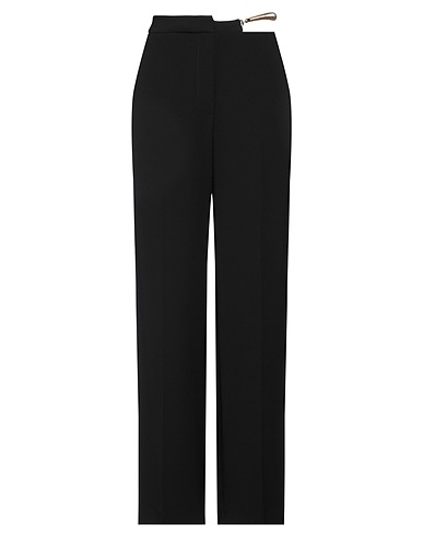 SIMONA CORSELLINI Casual trouser Black 94% Polyester, 6% Elastane