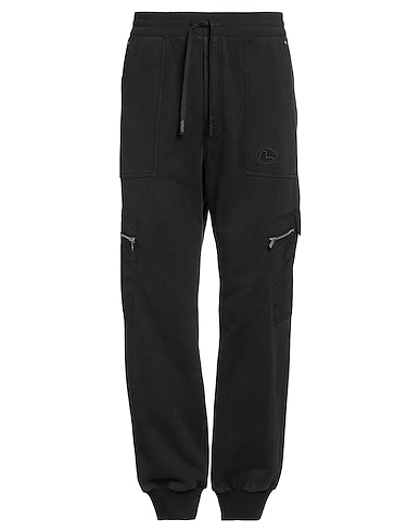 EVISU Casual trouser Black 100% Cotton