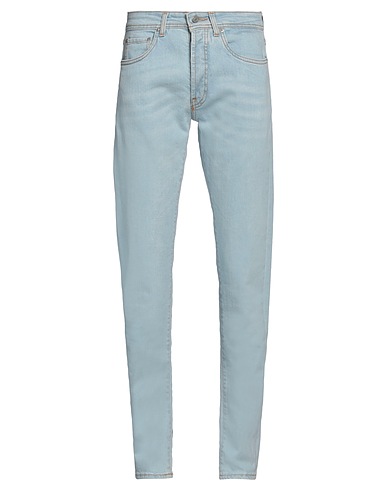 LIU •JO MAN Denim trousers 98% Cotton, 2% Elastane