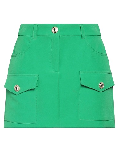 GAëLLE Paris Mini skirt Green 88% Polyester, 12% Elastane