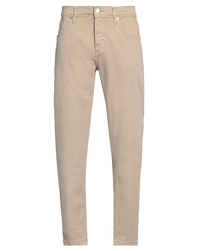 ANTONY MORATO Denim trousers Khaki 98% Cotton, 2% Elastane