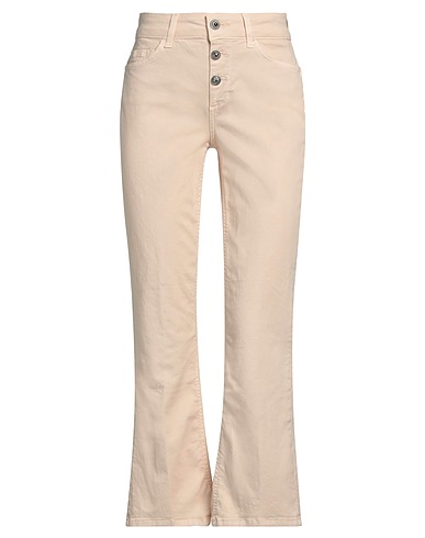 LIU •JO Bootcut Jeans Beige 98% Cotton, 2% Elastane