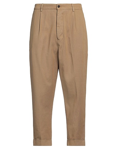 DONDUP Casual pants Khaki 100% Cotton