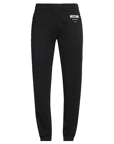 MOSCHINO Casual trouser Black 100% Cotton