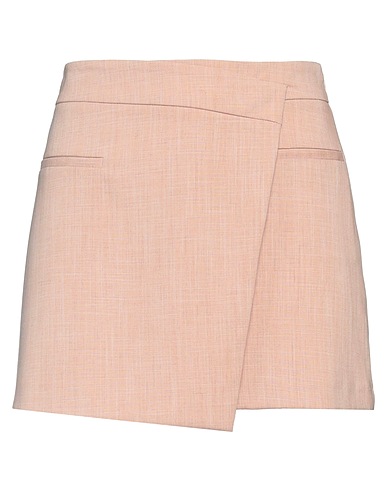 SOALLURE Mini skirt Sand 52% Polyester, 45% Viscose, 3% Elastane