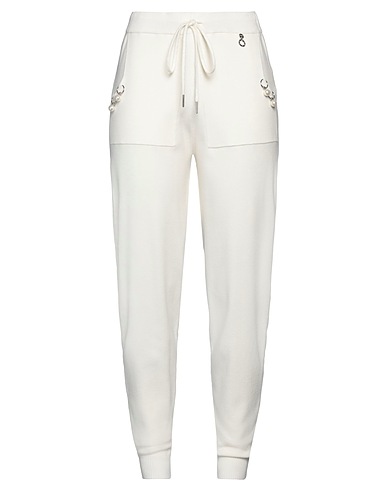 RELISH Casual pants OFF WHITE 52% Viscose, 28% Polyester, 20% Polyamide