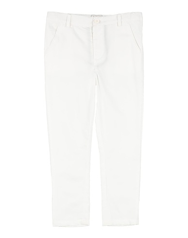 PEUTEREY Casual trouser White 100% Cotton