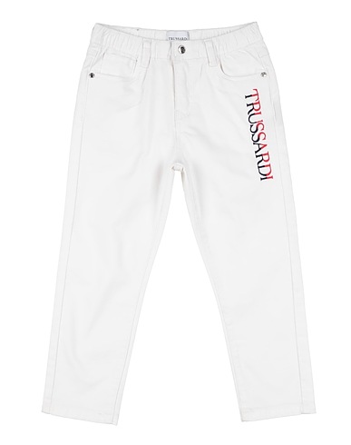 TRUSSARDI JUNIOR Pantalone Bianco 98% Cotone, 2% Elastan
