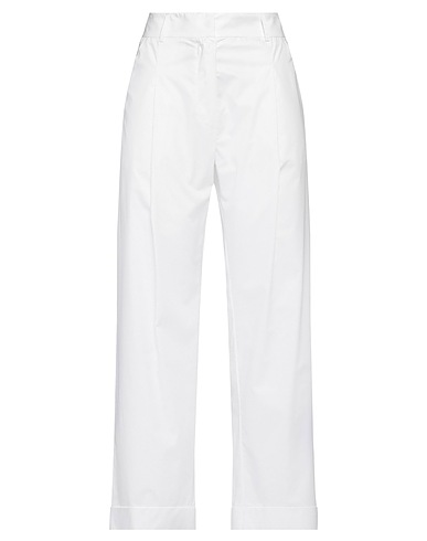 SHIRTAPORTER Pantalone Bianco 85% Cotone, 15% Poliuretano