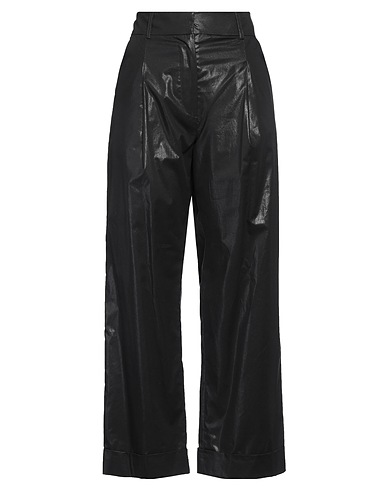 SHIRTAPORTER Pantalone Nero 85% Cotone, 15% Poliuretano