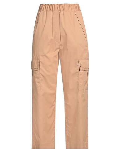 SHIRTAPORTER Casual trouser Camel 100% Cotton