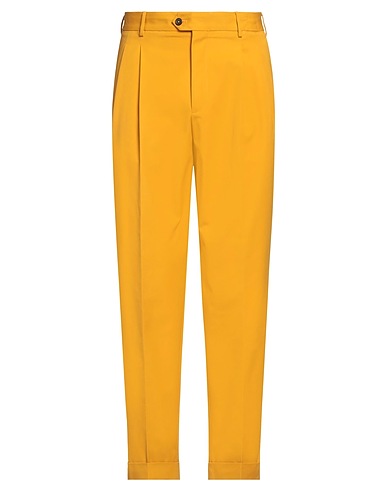 PT Torino Casual pants Mustard 100% Cotton
