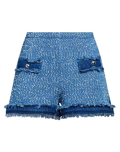 PINKO Denim shorts Blue 100% Cotton, Polyamide, Acrylic